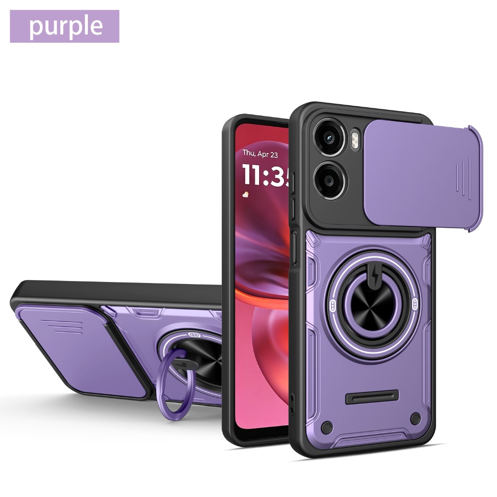 Phone Accessories Popsocket - ตัวป้องกันกล้องแบบเลื่อน 360 องศา ° เคสโทรศัพท์แบบมีห่วงสำหรับ Motorola