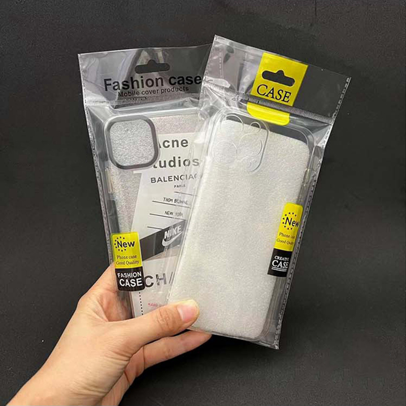 Led Flash Case - 500 ชิ้น OPP บรรจุถุงหนัง PC TPU
