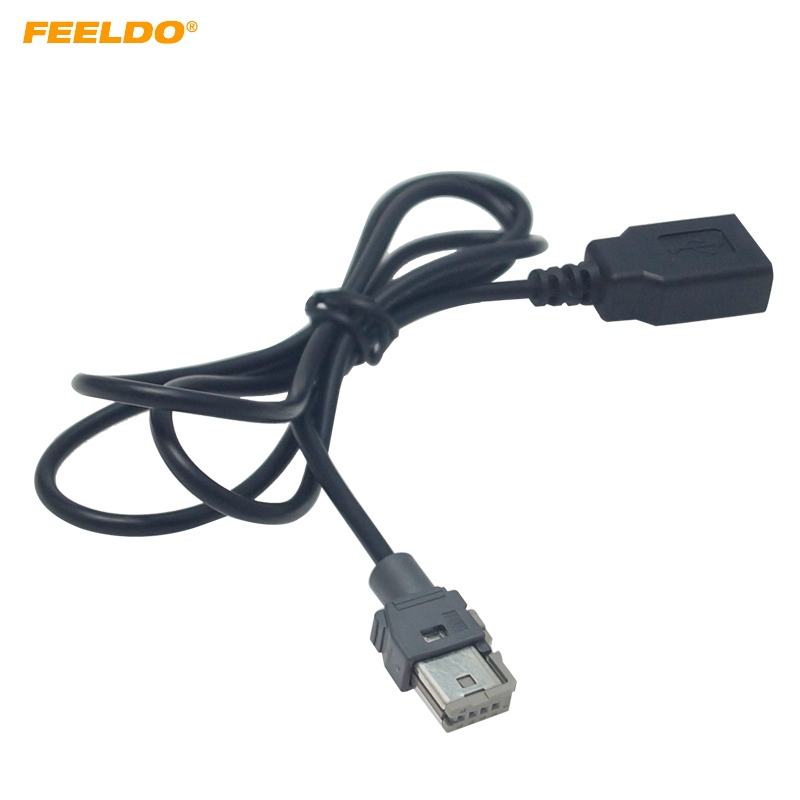Usb Data Cable - อะแดปเตอร์แปลงปลั๊กเสียงวิทยุซีดีแบบมาตรฐานเดิมเป็น USB สำหรับ Peugeot 307 408