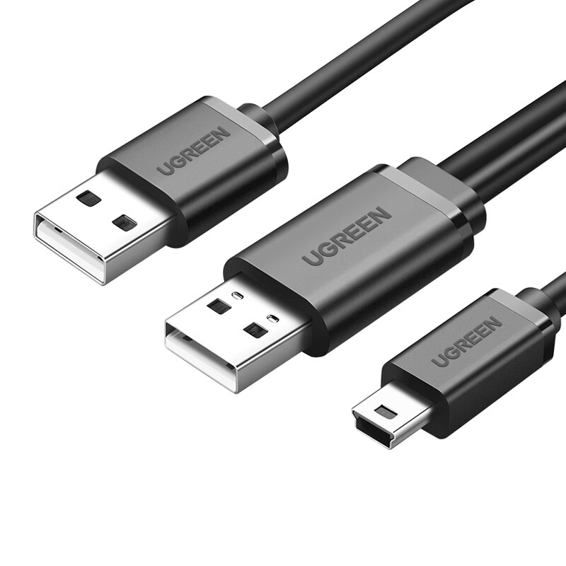 Usb Data Cable - สายชาร์จและถ่ายโอนข้อมูล UGREEN แบบ Dual USB 2.0