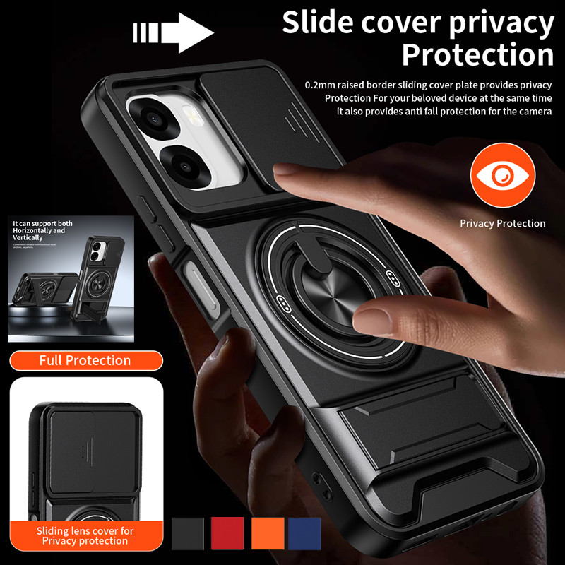 Phone Accessories Popsocket - เคสโทรศัพท์แบบมีเกราะป้องกัน สำหรับ Oppo A6x A6k A6t