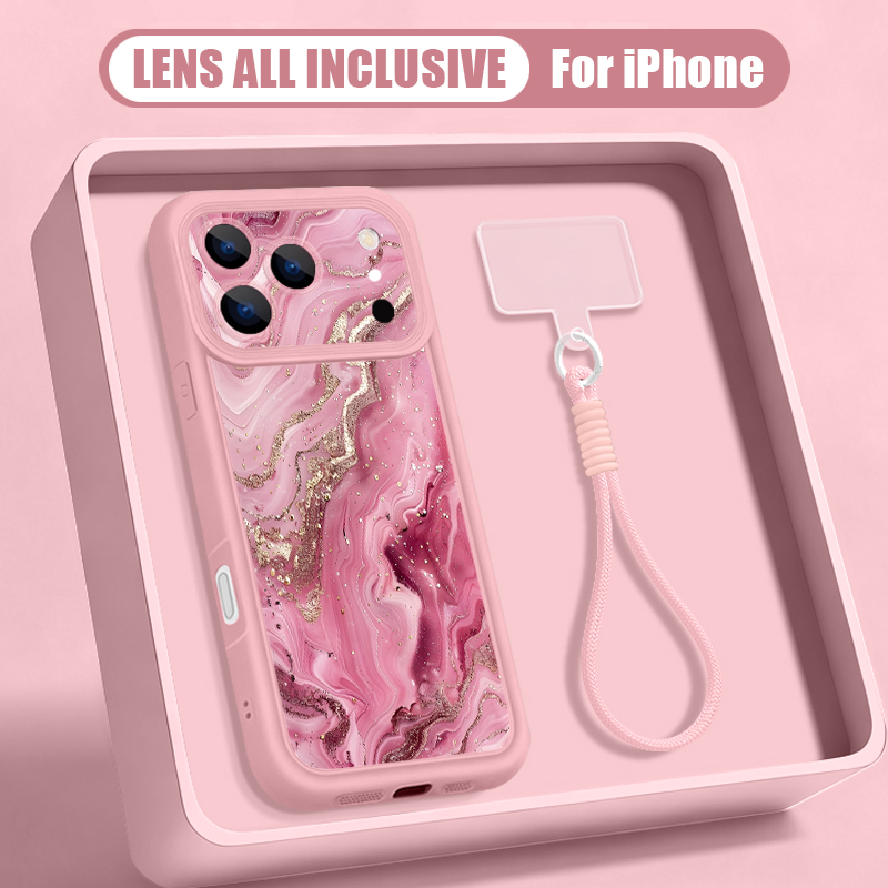 Lanyard Phone Strap - เคสโทรศัพท์แบบสายคล้องข้อมือ สำหรับ iPhone 17 Pro Max