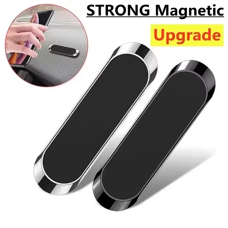Phone Accessories - ที่ยึดโทรศัพท์แม่เหล็กแบบติดรถยนต์ ที่วางโทรศัพท์ในรถยนต์ วัสดุโลหะผสมสังกะสี แม่เหล็กสำหรับยึด GPS ในรถยนต์