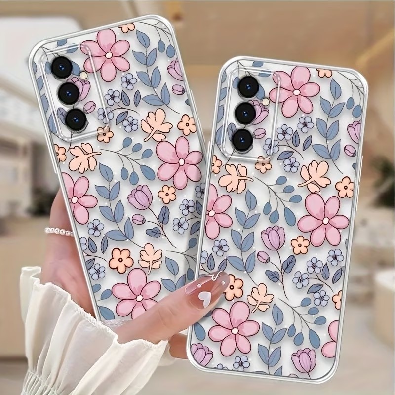 Phone Accessories Samsung - เคสโทรศัพท์ใสกันลื่นสำหรับซัมซุงกาแล็กซี่ S26 S25 S24 S23 S22