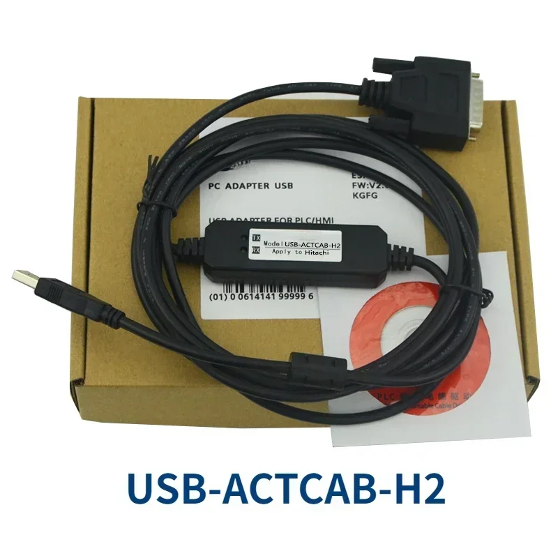 Usb Data Cable - USB-ACTCAB-H2 เหมาะสำหรับสายโปรแกรม PLC รุ่น H-series ของ