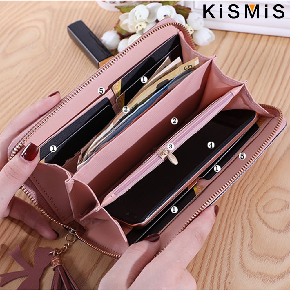 กระเป๋าสตางค์ผู้หญิงสไตล์เกาหล - Phone Accessories Shop Design บทวิจารณ์และราคา