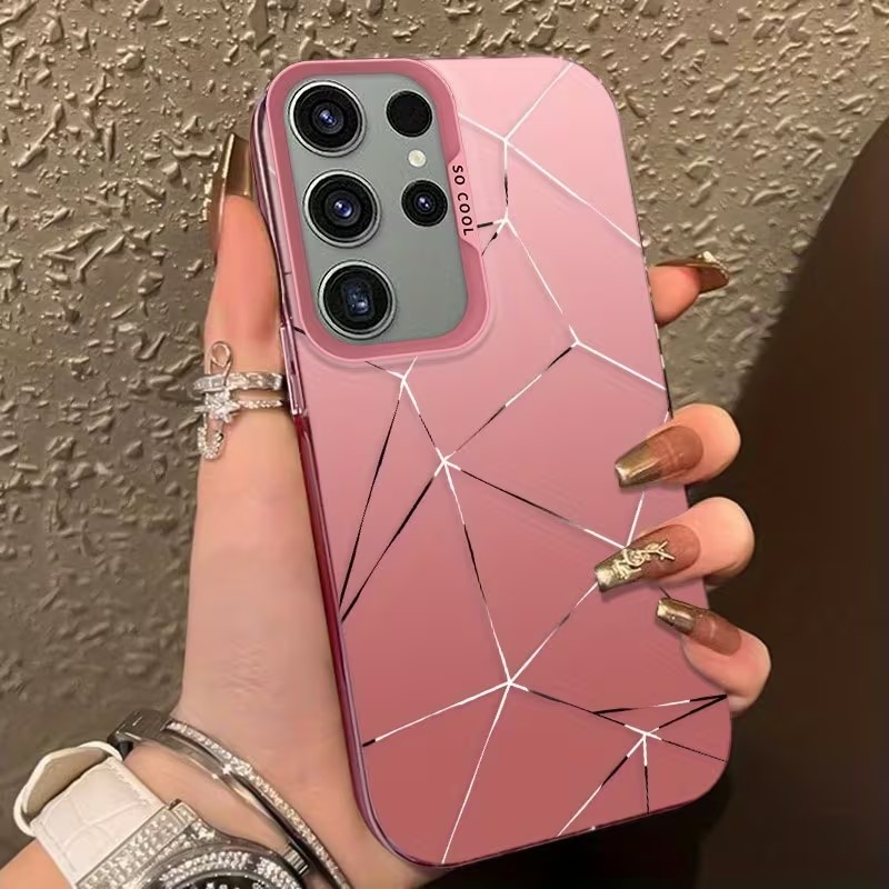 เคสโทรศัพท์สีเงินไล่เฉดหลากสีส - Phone Accessories Samsung บทวิจารณ์และราคา