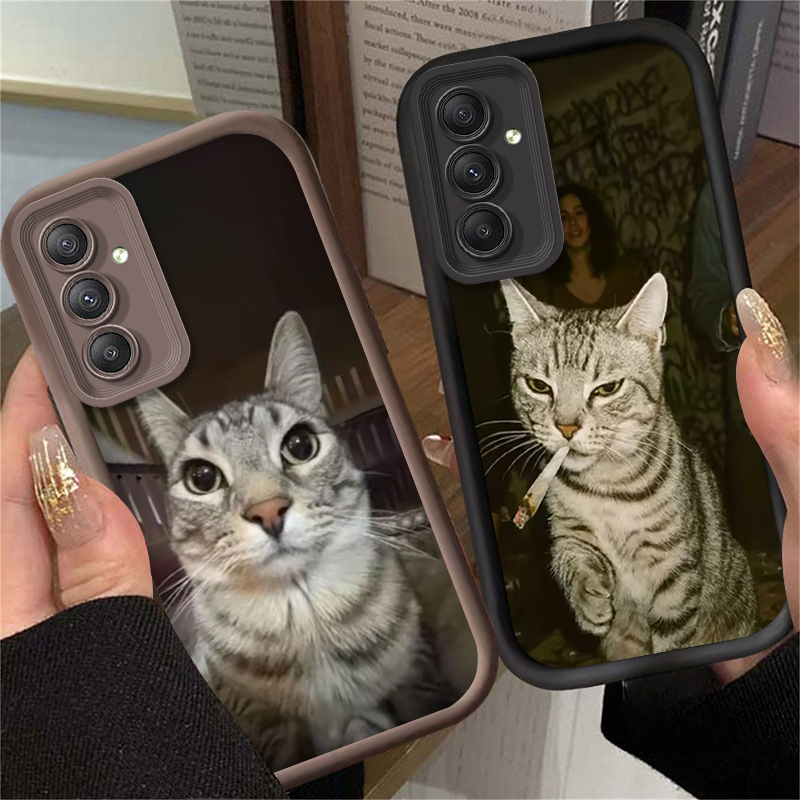 เคสโทรศัพท์ลายแมวสุดเทรนดี้สำห - Phone Accessories Samsung บทวิจารณ์และราคา