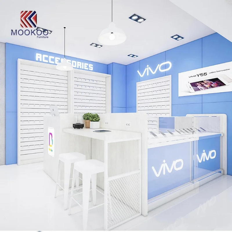 ออกแบบเคาน์เตอร์โชว์โทรศัพท์มื - Phone Accessories Shop Design บทวิจารณ์และราคา