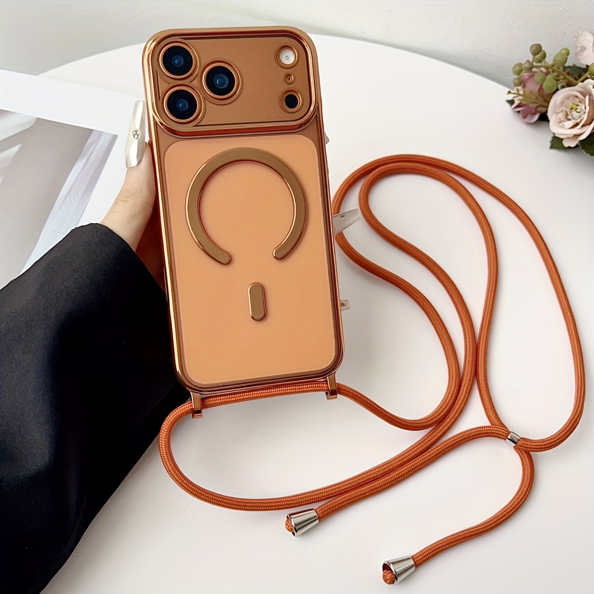 สายคล้องคอแบบหรูหราพร้อมเคสโทร - Lanyard Phone Strap บทวิจารณ์และราคา