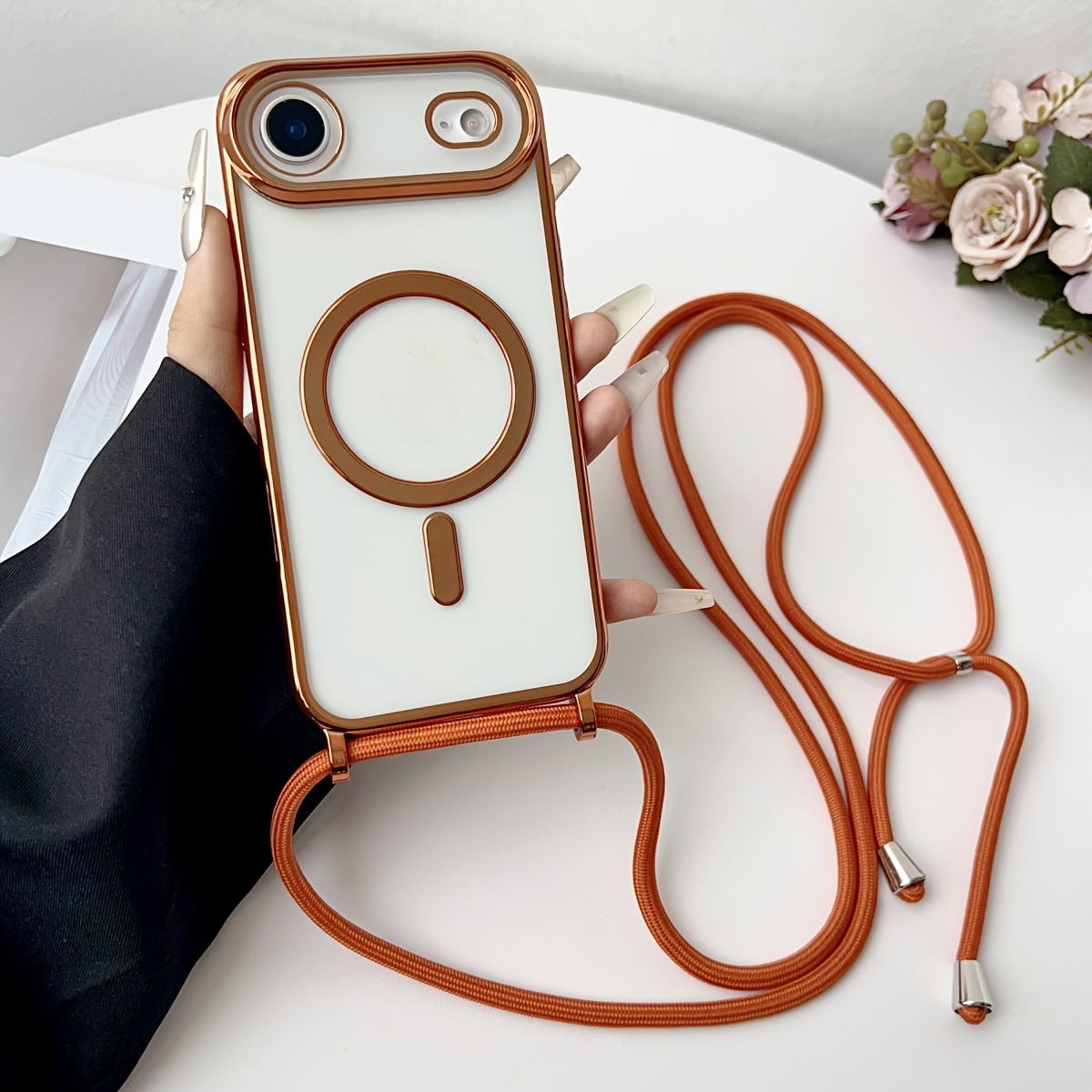 สายคล้องคอแบบหรูหราพร้อมเคสโทร - Lanyard Phone Strap บทวิจารณ์และราคา
