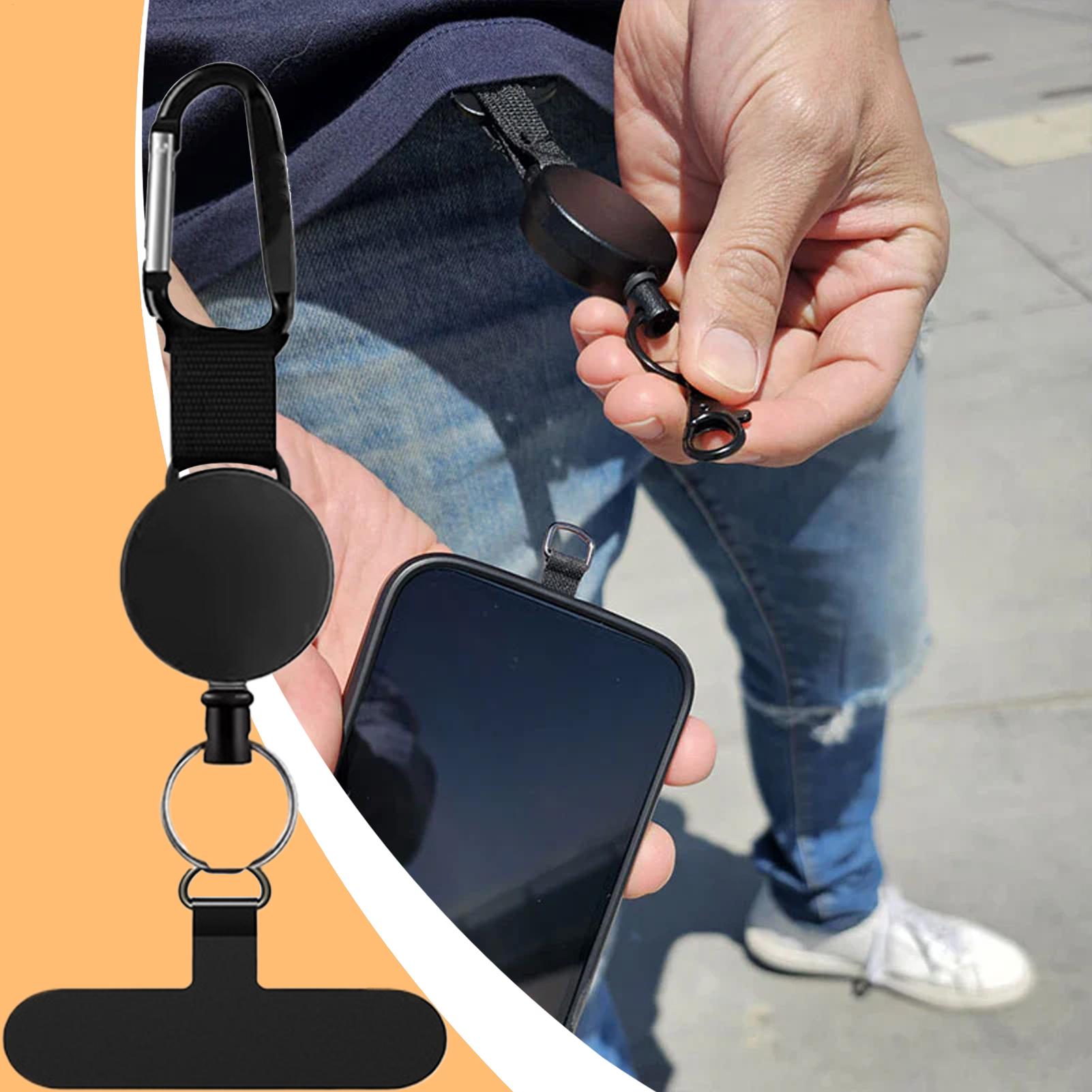 สายคล้องโทรศัพท์แบบยืดหดได้ ป้ - Lanyard Phone Strap บทวิจารณ์และราคา