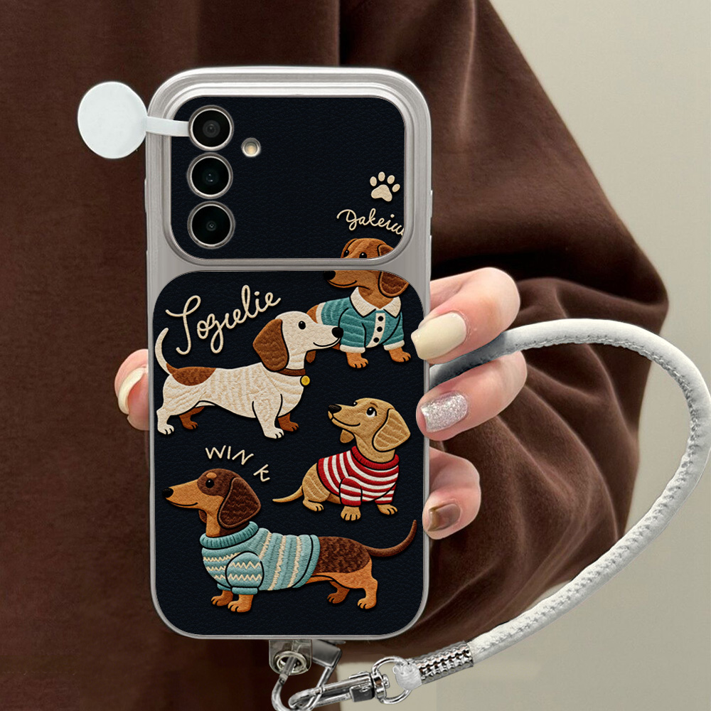การ์ตูนดัชชุนด์เคสโทรศัพท์สำหร - Lanyard Phone Strap บทวิจารณ์และราคา