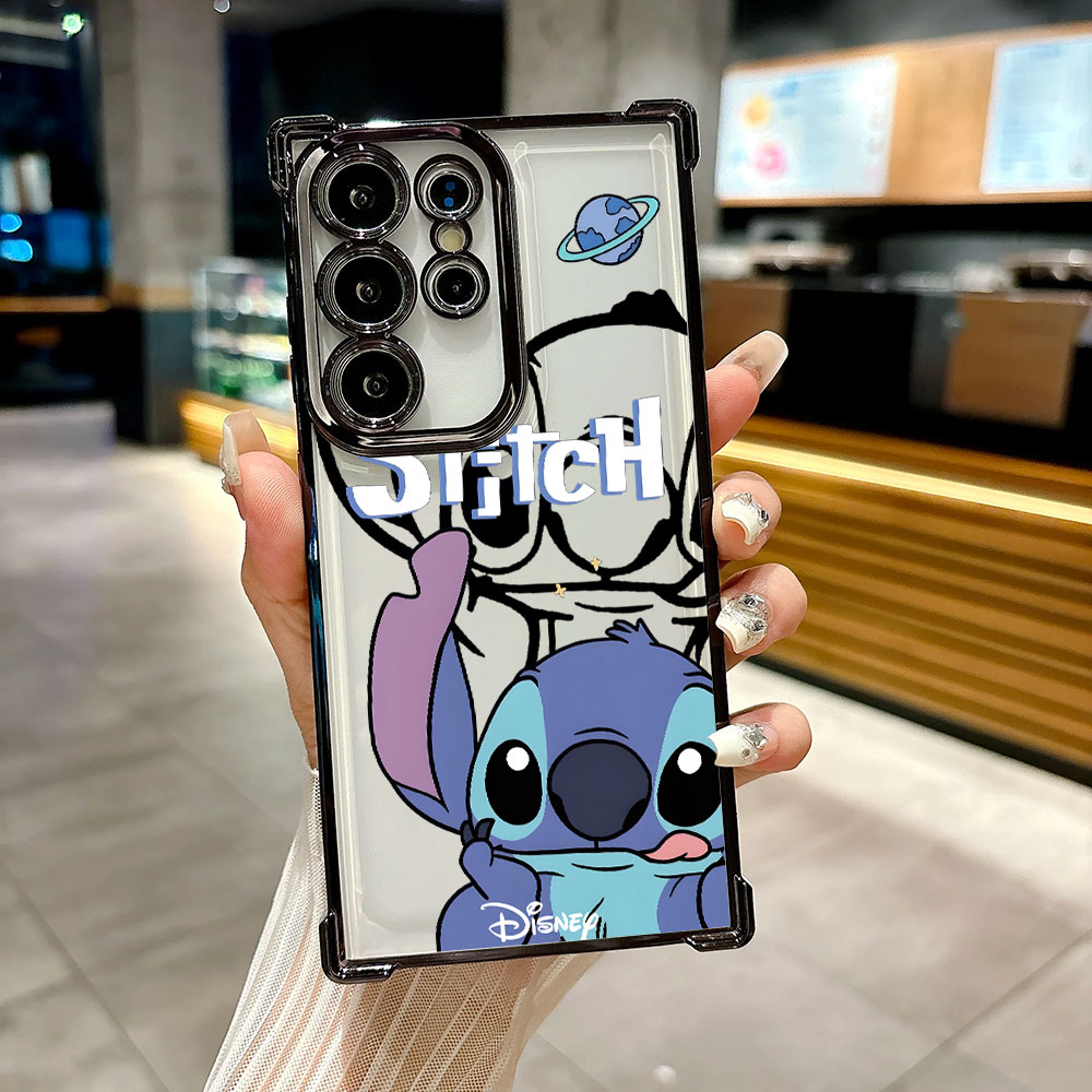 เคสซิลิโคนลายเส้น Stitch สำหรั - Phone Accessories Samsung บทวิจารณ์และราคา