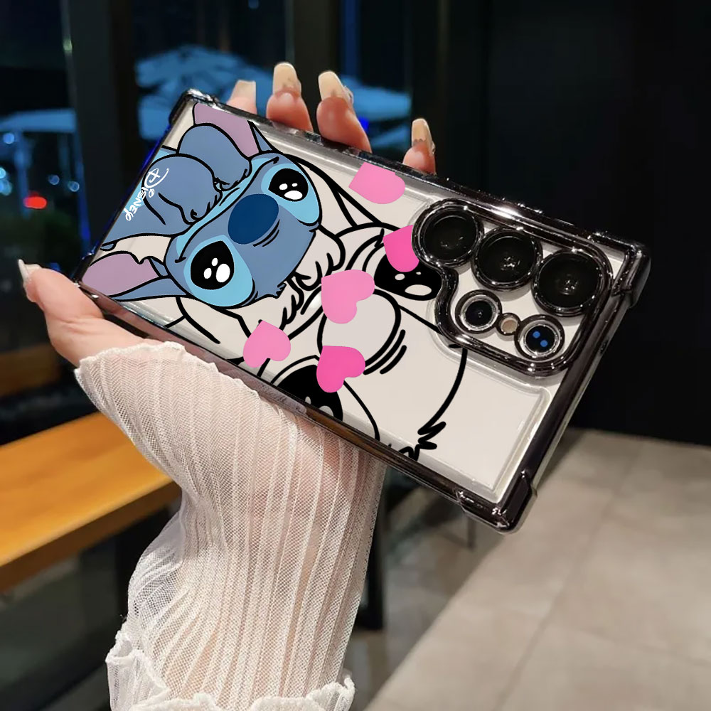เคสซิลิโคนลายเส้น Stitch สำหรั - Phone Accessories Samsung บทวิจารณ์และราคา