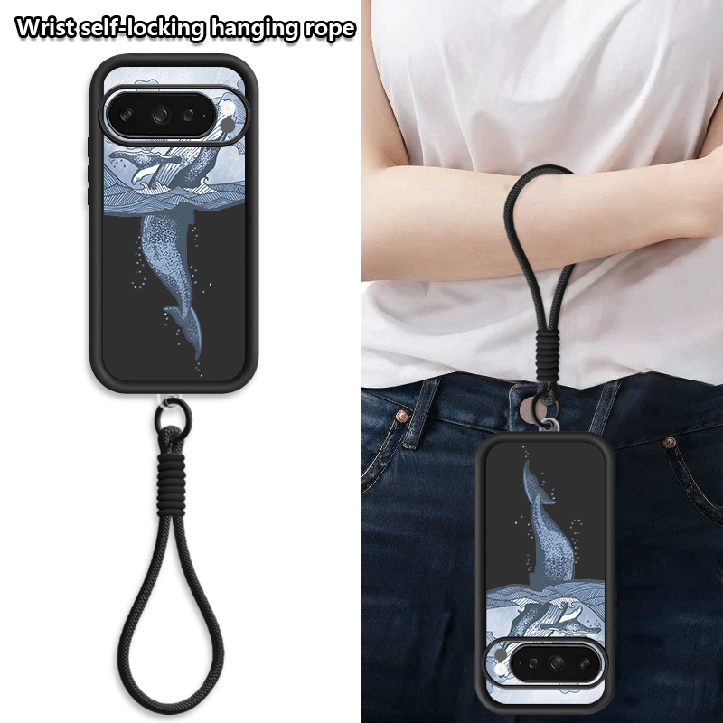เคสโทรศัพท์ซิลิโคนนิ่มลายปลาวา - Lanyard Phone Strap บทวิจารณ์และราคา