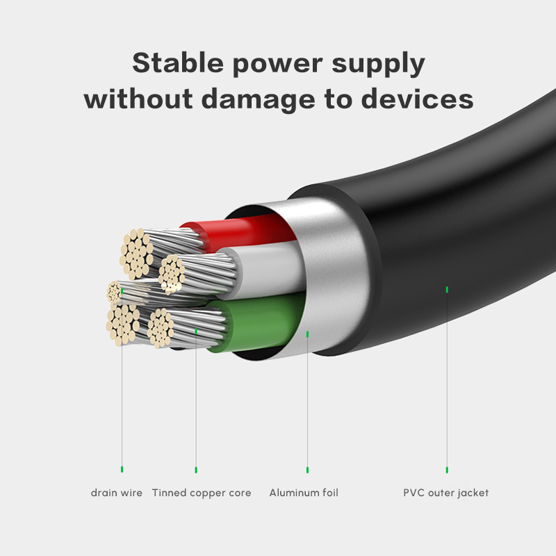 สายชาร์จและถ่ายโอนข้อมูล UGREE - Usb Data Cable บทวิจารณ์และราคา