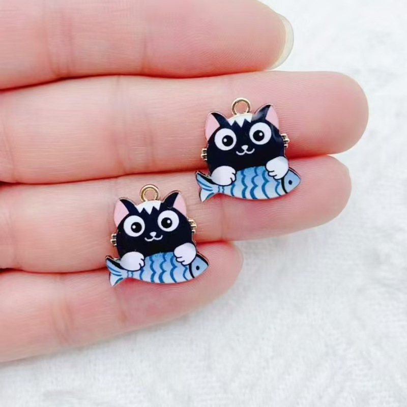 จี้โลหะผสมลายการ์ตูนแมวน่ารักก - Phone Accessories บทวิจารณ์และราคา