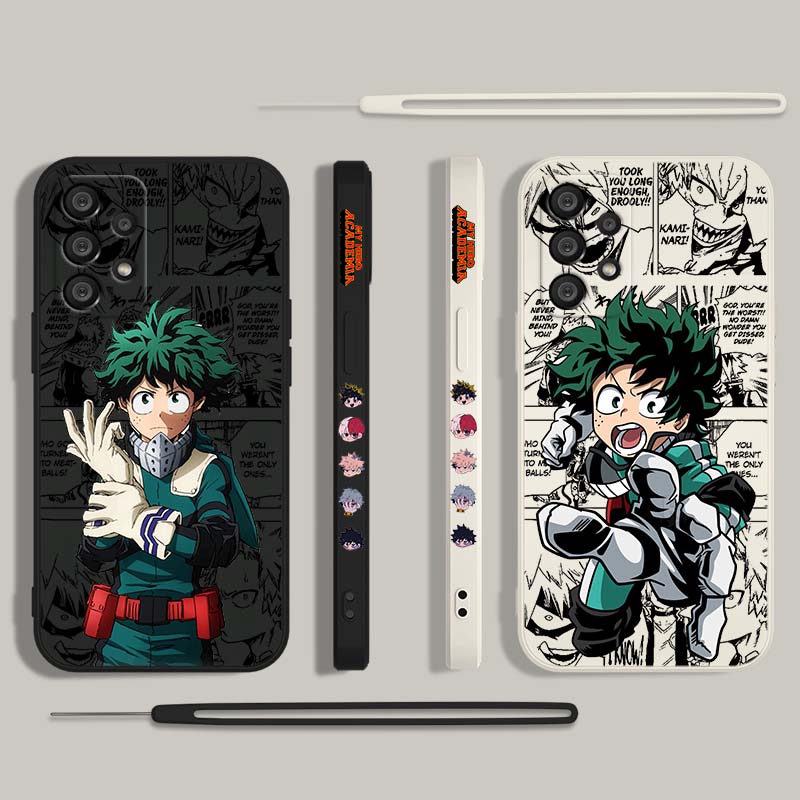 เคสโทรศัพท์ลายอนิเมะ My Hero A - Lanyard Phone Strap บทวิจารณ์และราคา