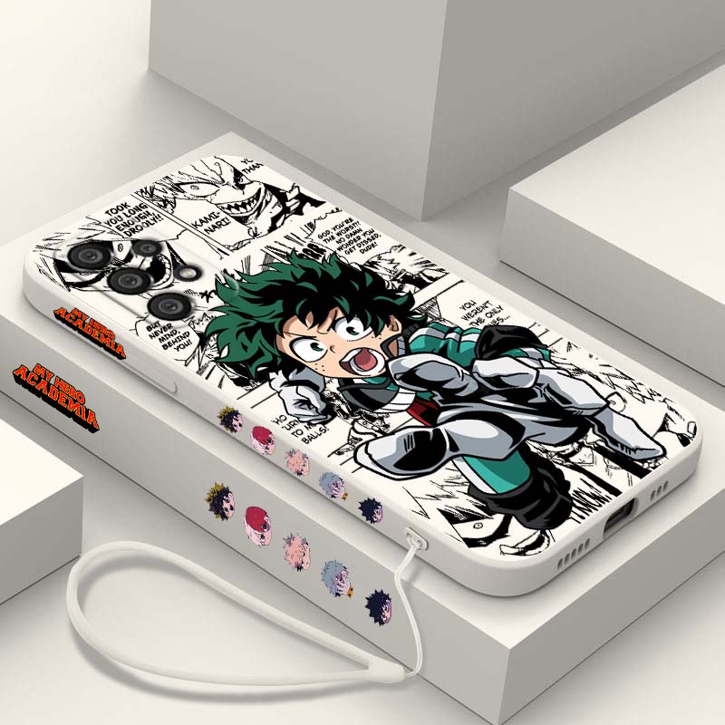 เคสโทรศัพท์ลายอนิเมะ My Hero A - Lanyard Phone Strap บทวิจารณ์และราคา