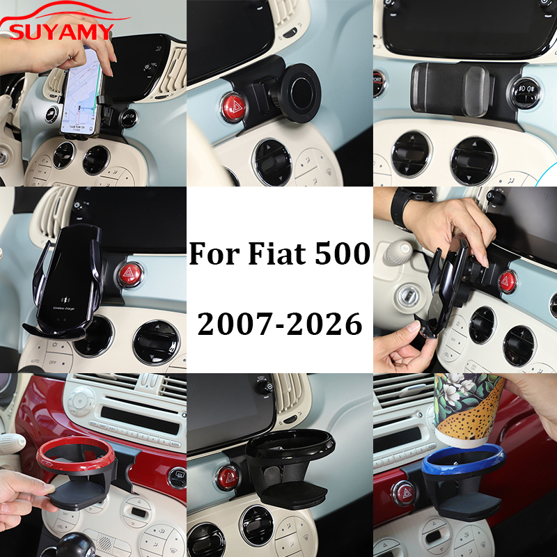 สำหรับ Fiat 500 2007-2026 ช่อง - Phone Accessories Under 500 บทวิจารณ์และราคา