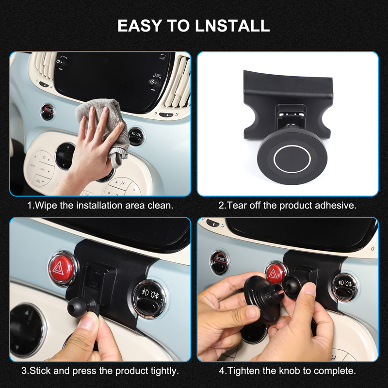 สำหรับ Fiat 500 2007-2026 ช่อง - Phone Accessories Under 500 บทวิจารณ์และราคา