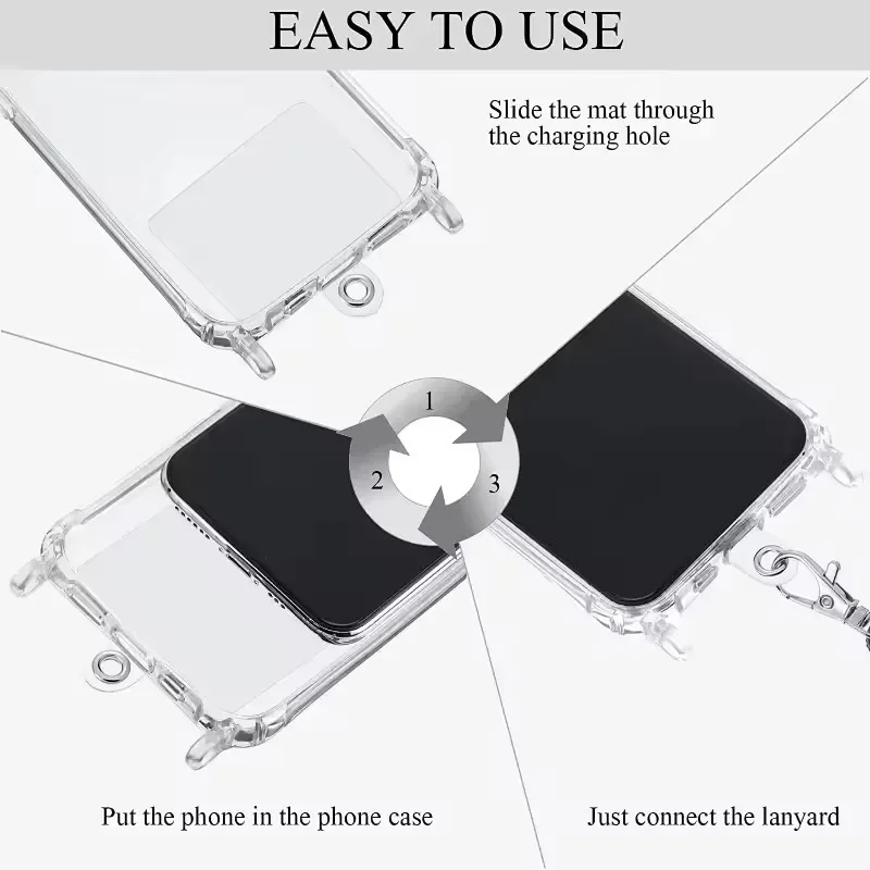 แผ่นพลาสติกสำหรับเชื่อมต่อสายค - Lanyard Phone Strap บทวิจารณ์และราคา