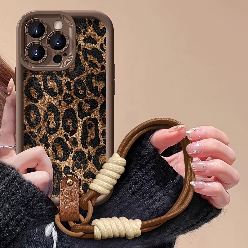 เคสโทรศัพท์ลายเสือดาวพร้อมสายค - Lanyard Phone Strap บทวิจารณ์และราคา