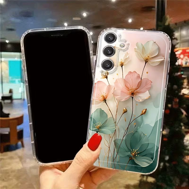 เคสโทรศัพท์ใสกันลื่นสำหรับซัมซ - Phone Accessories Samsung บทวิจารณ์และราคา