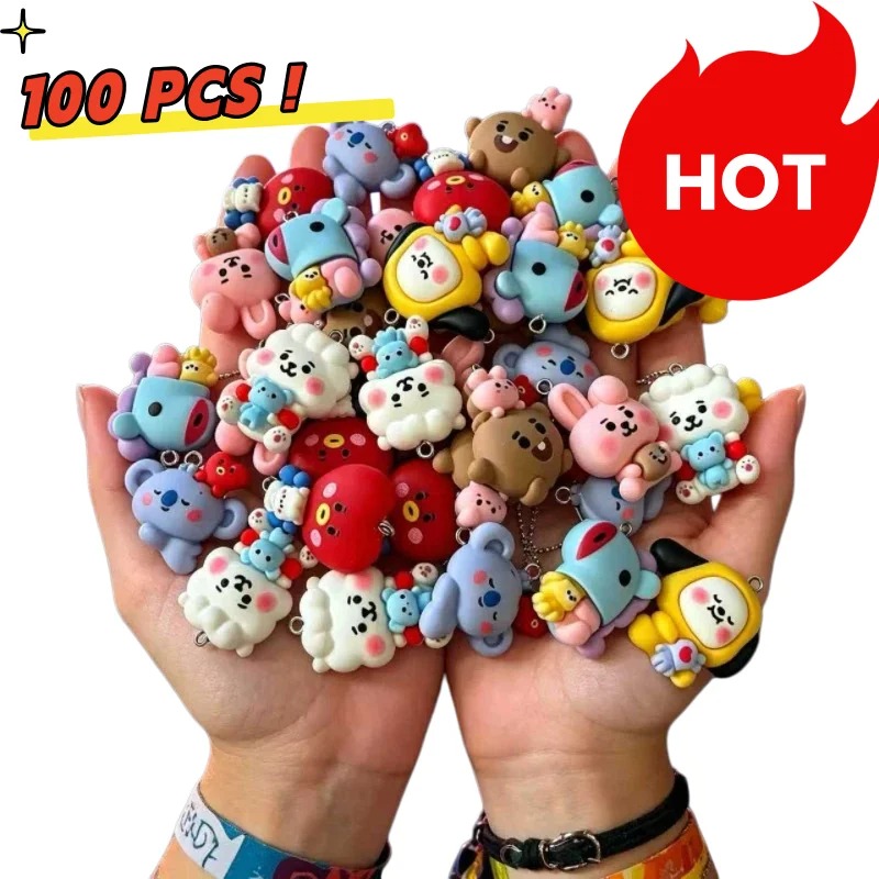 ชุด 7 ชิ้น BT21 ชาร์มการ์ตูนเร - Phone Accessories Diy บทวิจารณ์และราคา