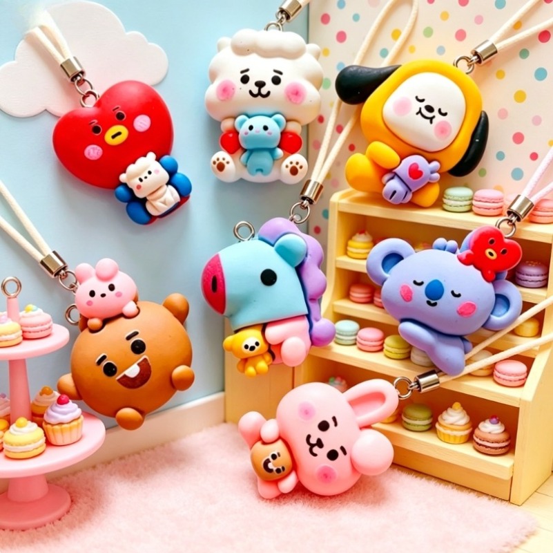 ชุด 7 ชิ้น BT21 ชาร์มการ์ตูนเร - Phone Accessories Diy บทวิจารณ์และราคา