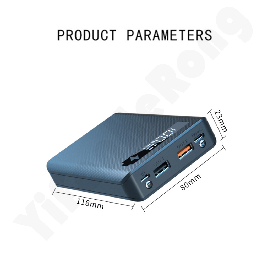 DIY Power Bank 5*18650 แบตเตอร - Led Flash Case บทวิจารณ์และราคา