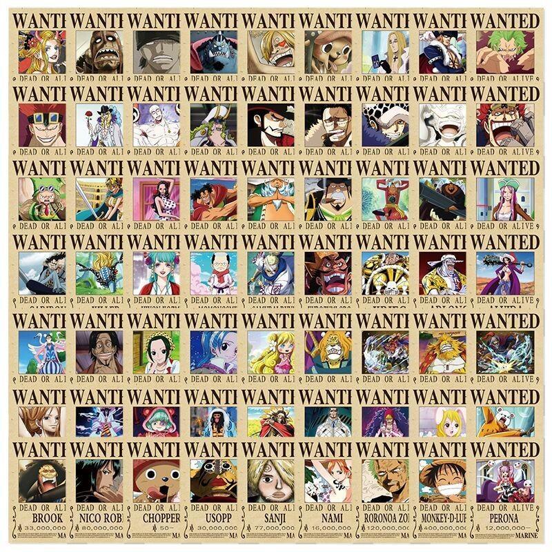 สติกเกอร์วันพีซ 140 ชิ้น โปสเต - Phone Accessories Poster บทวิจารณ์และราคา