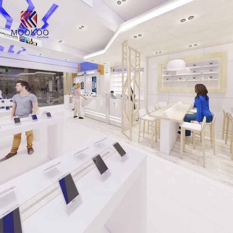 ชั้นวางโชว์โทรศัพท์มือถือแบบกำ - Phone Accessories Shop Design บทวิจารณ์และราคา