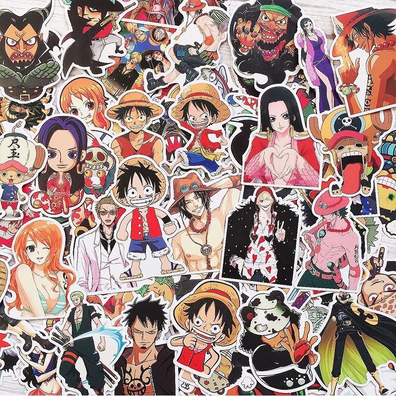 120 ชิ้นสติกเกอร์วันพีซน่ารักไ - Phone Accessories Diy บทวิจารณ์และราคา