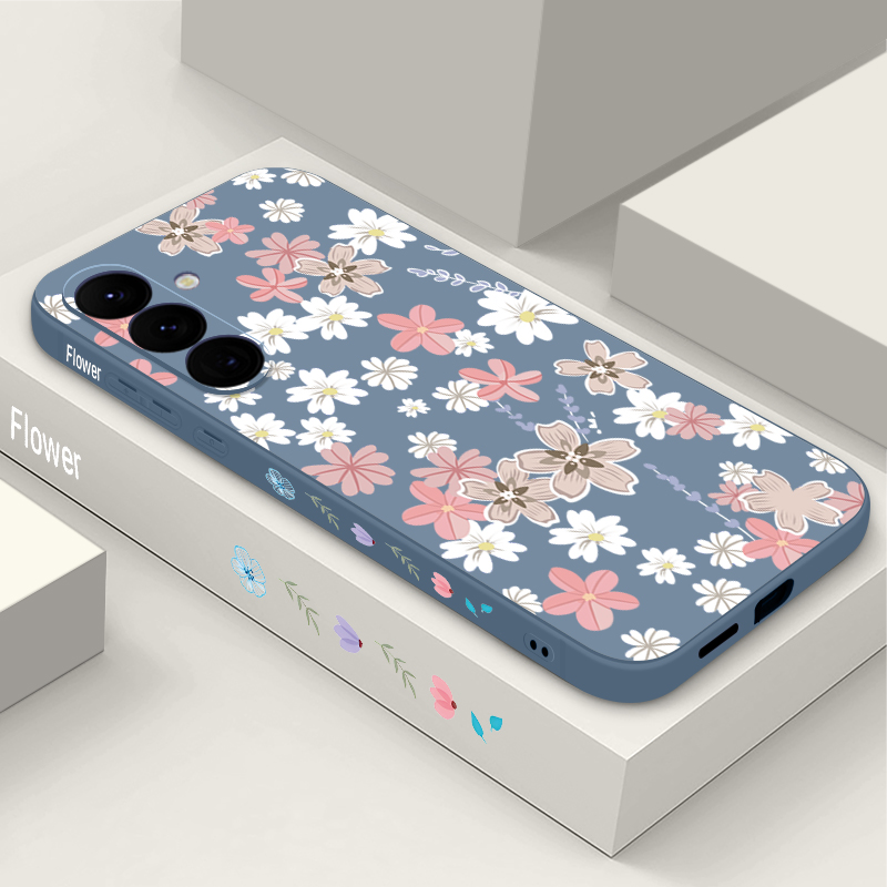 ดอกไม้ลายดอกไม้เคสโทรศัพท์สำหร - Phone Accessories Samsung บทวิจารณ์และราคา