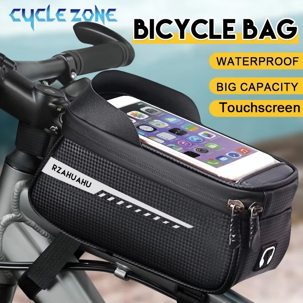 กระเป๋าติดจักรยานแบบติดท่อด้าน - Phone Zone Accessories & Repair Photos บทวิจารณ์และราคา