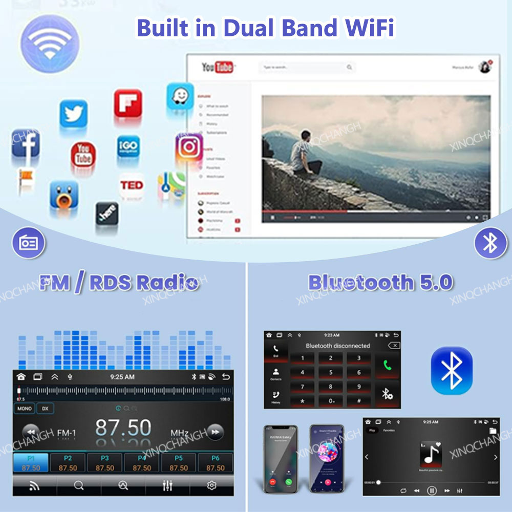 วิทยุติดรถยนต์ Android 16 รองร - Phone Accessories Ideas บทวิจารณ์และราคา