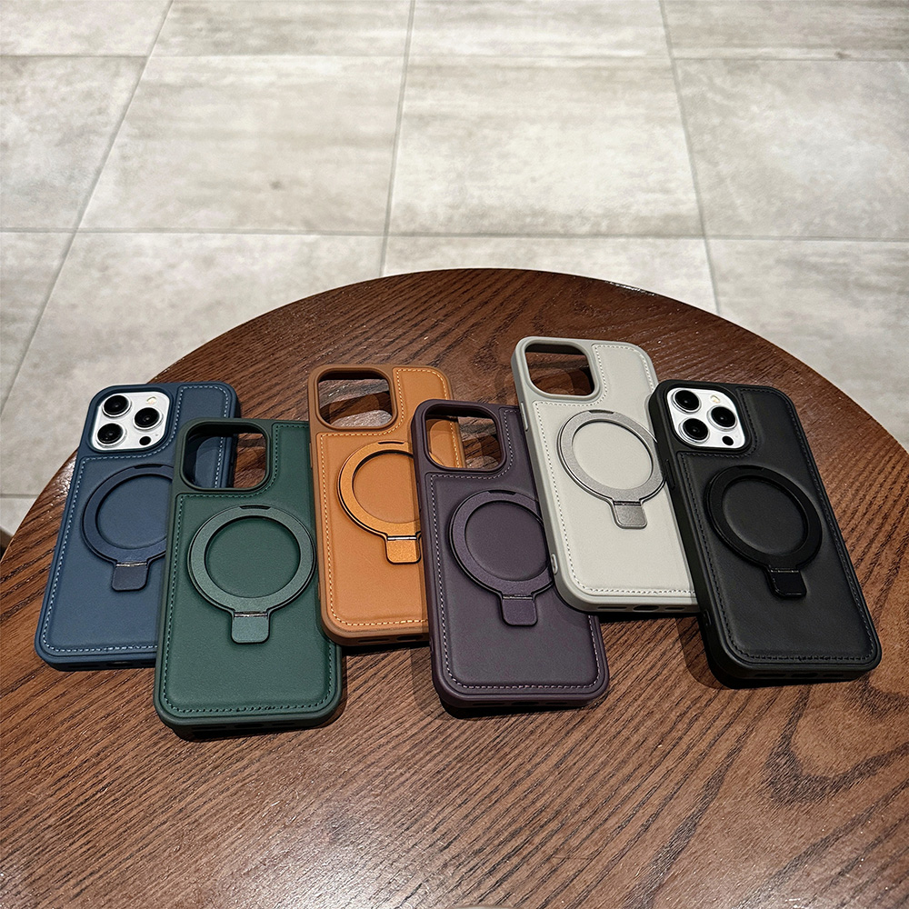 เคสหนัง PU แบบแม่เหล็กสำหรับ A - Phone Accessories Popsocket บทวิจารณ์และราคา