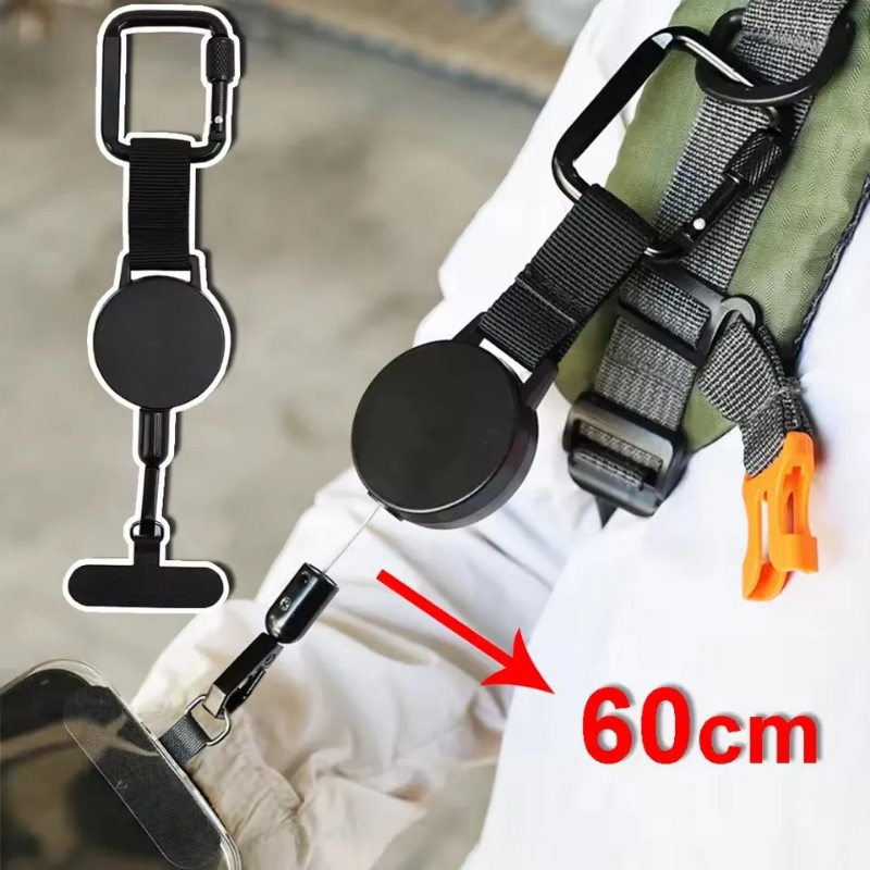 สายคล้องโทรศัพท์มือถือแบบยืดหด - Lanyard Phone Strap บทวิจารณ์และราคา