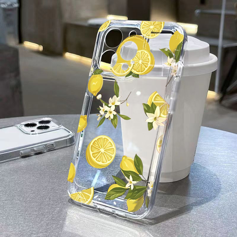 ฤดูร้อนผลไม้มะนาวดอกไม้Clearสํ - Phone Accessories Samsung บทวิจารณ์และราคา