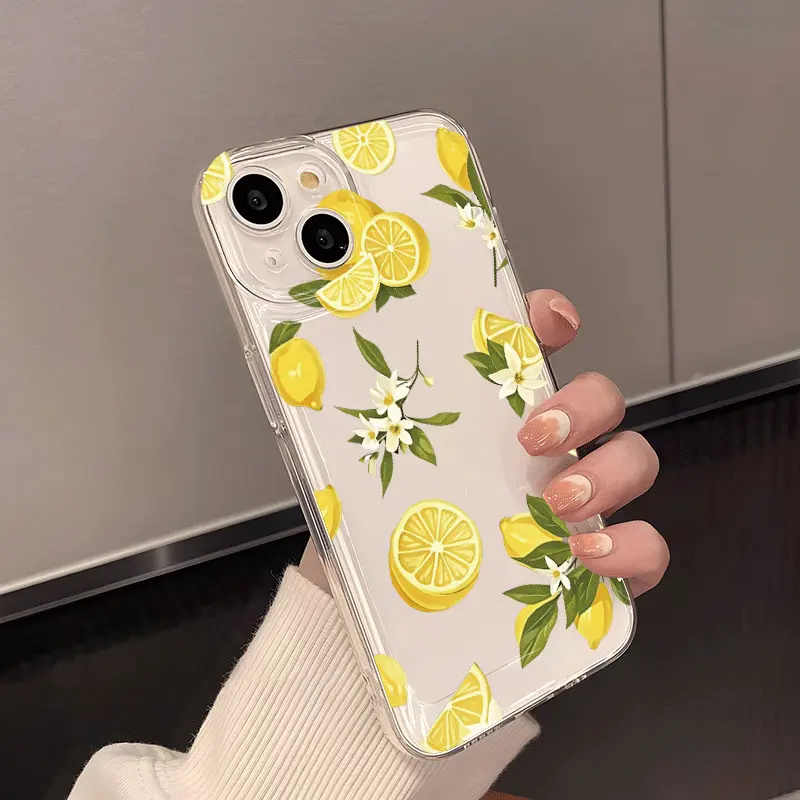 ฤดูร้อนผลไม้มะนาวดอกไม้Clearสํ - Phone Accessories Samsung บทวิจารณ์และราคา