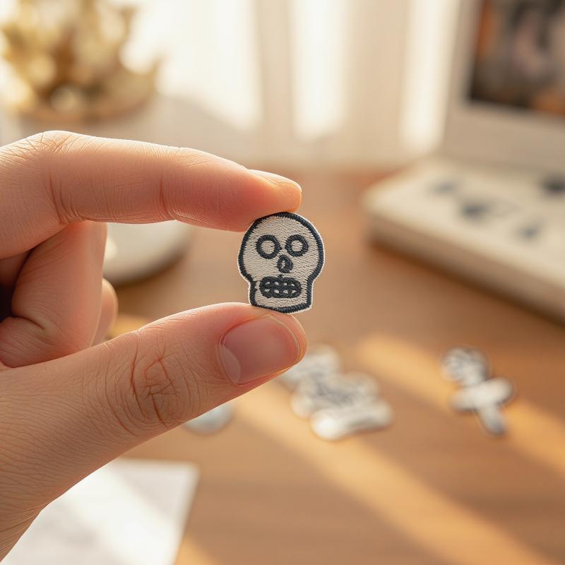 ชุดป้ายปักลายหัวใจ แมว กะโหลก  - Phone Accessories บทวิจารณ์และราคา