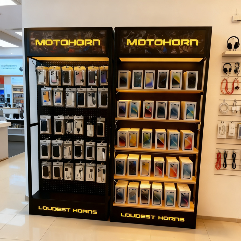 ออกแบบเฟอร์นิเจอร์เคาน์เตอร์ร้ - Phone Accessories Shop Design บทวิจารณ์และราคา