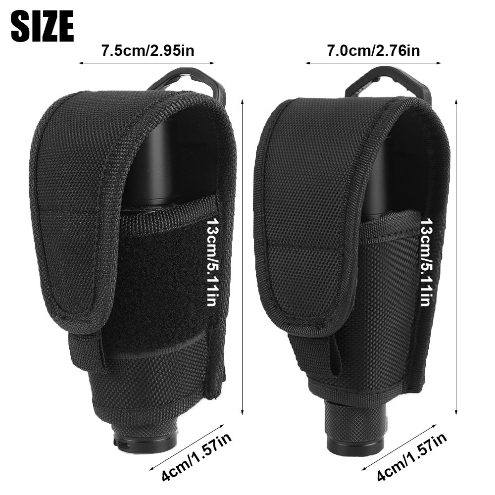 ยุทธวิธีไฟฉายไนลอน MOLLE กระเป - Led Flash Case บทวิจารณ์และราคา