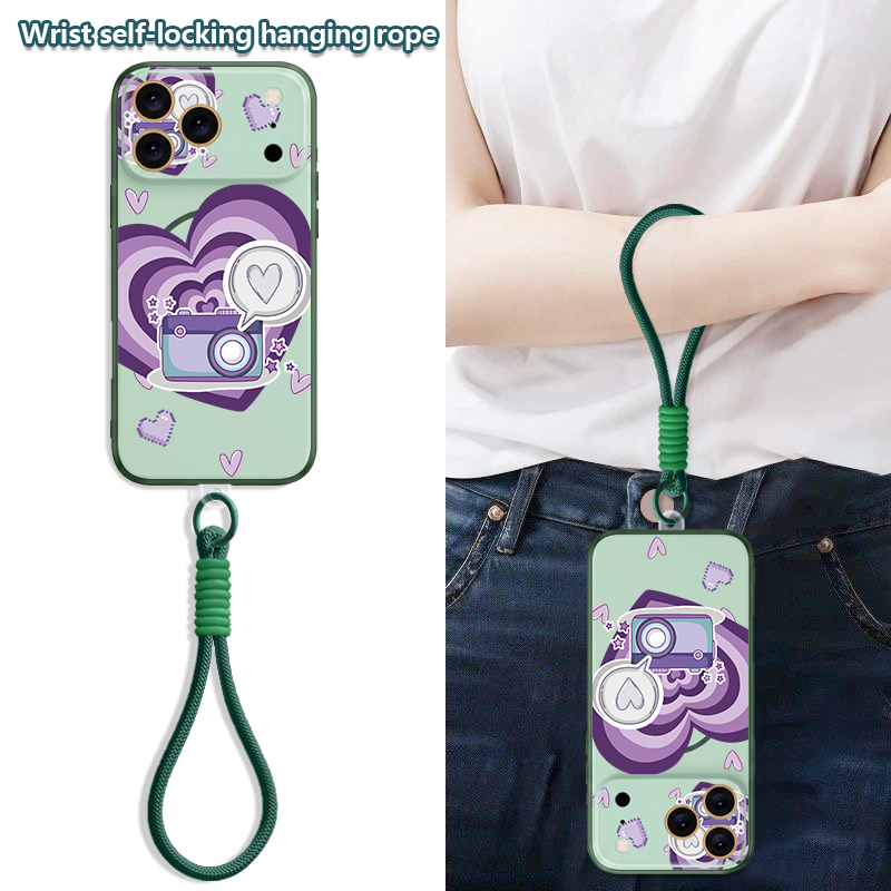 เคสโทรศัพท์แม่เหล็กลายหัวใจ สำ - Lanyard Phone Strap บทวิจารณ์และราคา