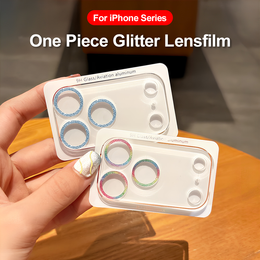 ฟิล์มกันรอยเลนส์กล้องแบบกลิตเต - Quality Phone Accessories บทวิจารณ์และราคา