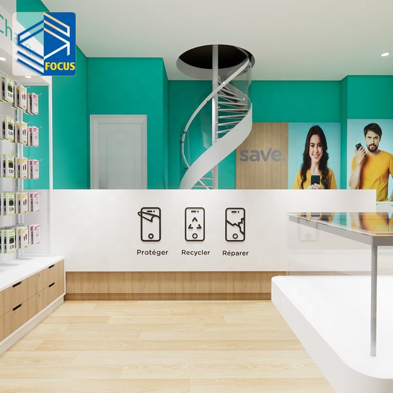 ร้านขายอุปกรณ์เสริมโทรศัพท์มือ - Phone Accessories Shop Design บทวิจารณ์และราคา